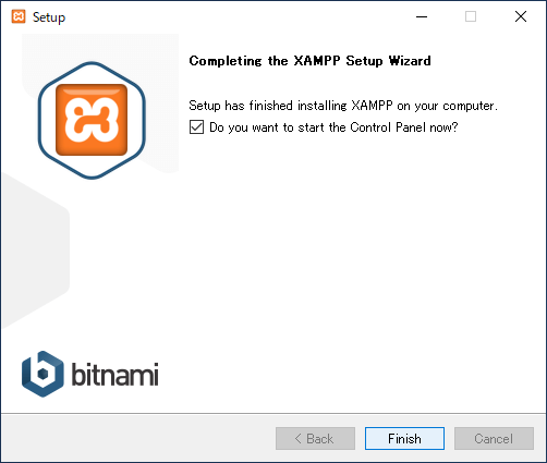 XAMPP install9